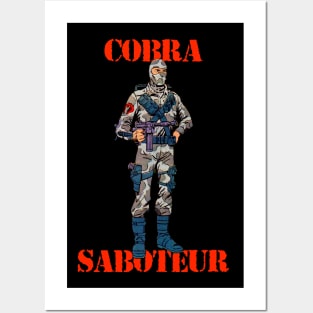 Cobra Saboteur Posters and Art